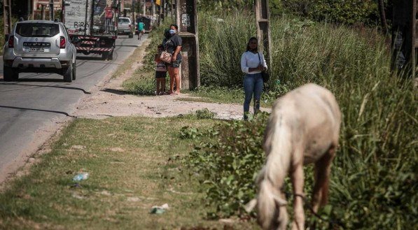 Estradas da regi&atilde;o metropolitana no Recife apresentam diversos problemas com falta de manuten&ccedil;&atilde;o. (ESTRADA DA CURCURANA)