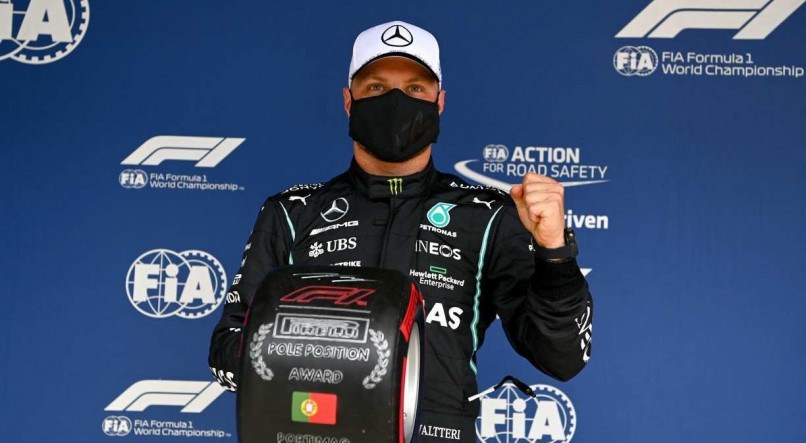 MAIS R&Aacute;PIDO Bottas venceu Hamilton e fez a pole para GP de Portugal