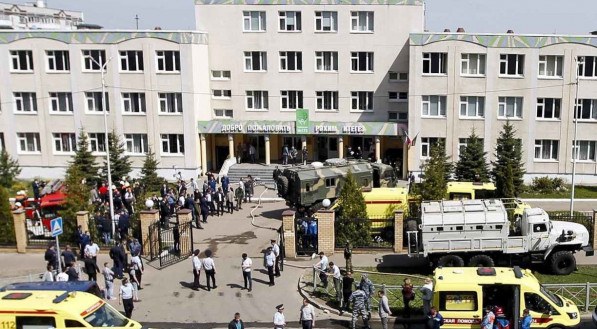 Tiroteio aconteceu em uma escola em Kazan, regi&atilde;o central da R&uacute;ssia