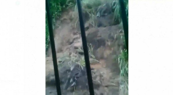 Vídeo mostra momento exato de deslizamento de barreira em Paulista; confira