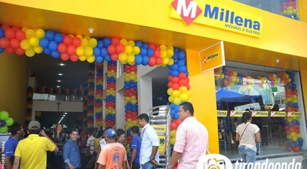 A nova loja-matriz da Millena M&oacute;veis na cidade de Escada.