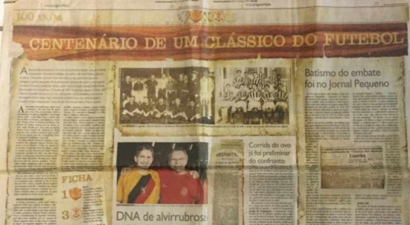 Sport e Náutico se enfrentam desde 1909