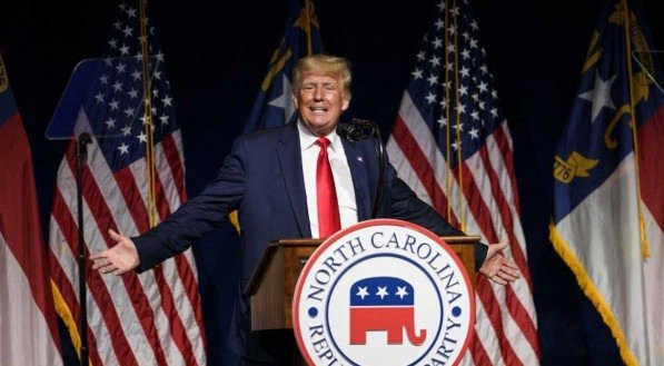 Ex-presidente dos Estados Unidos Donald Trump