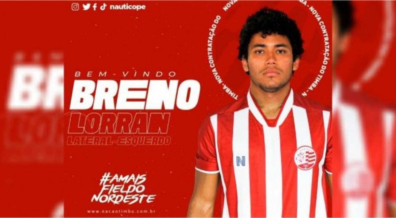 CARA NOVA Breno Lorran passou por Gr&ecirc;mio, Brasil-RS, Londrina, Goi&aacute;s e estava no futebol do Chipre