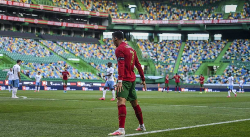 Cristiano Ronaldo &eacute; a estrela da sele&ccedil;&atilde;o portuguesa