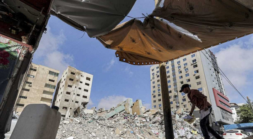 A guerra de Gaza, a quarta desde 2008 nesta faixa sob bloqueio israelense, destruiu 1.000 apartamentos, escrit&oacute;rios e empresas