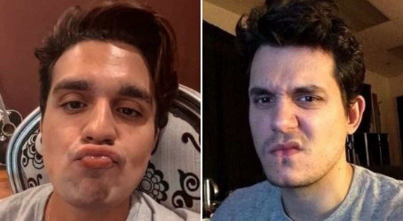 F&atilde;s comparam Luan Santana com John Mayer