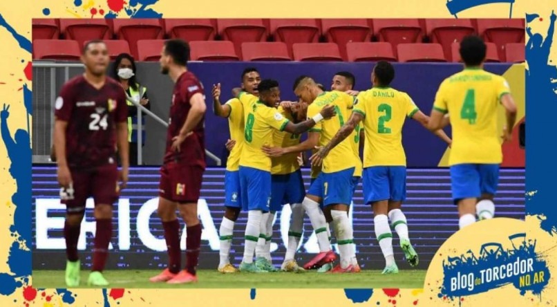 O Brasil estreou na competi&ccedil;&atilde;o com vit&oacute;ria sobre a Venezuela. 