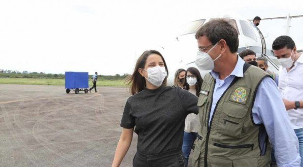 Gilson Machado e comitiva foram recepcionados pela prefeita Raquel Lyra (PSDB)