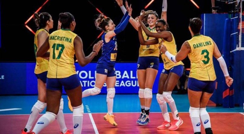 FORÇA Meninas do Brasil venceram com facilidade a Quênia por 3 sets a 0