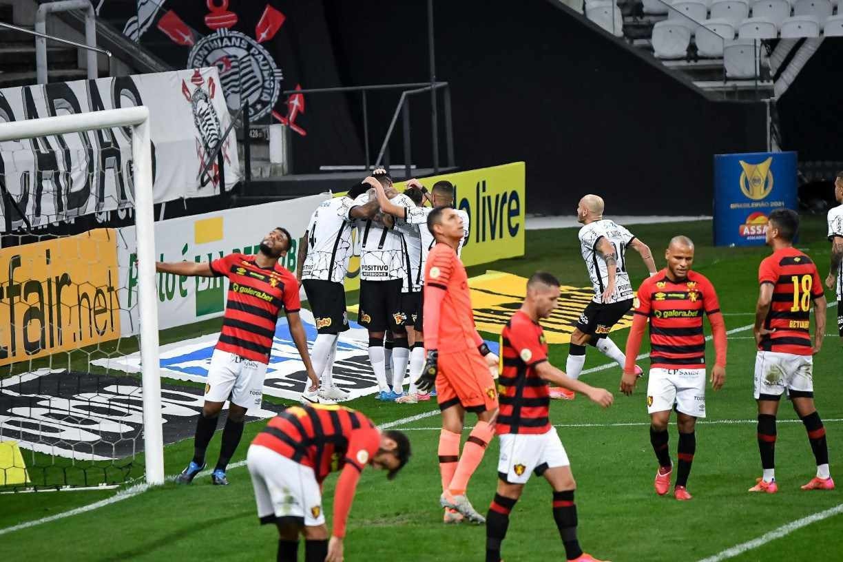 Série A: Jogando fora de casa, Sport perde para o Corinthians 