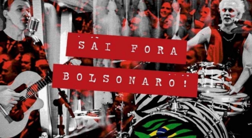 A dupla Brothers Of Brazil, de Supla e Jo&atilde;o Suplicy, lan&ccedil;ou o single 'Sai Fora Bolsonaro' nesta sexta-feira (25)