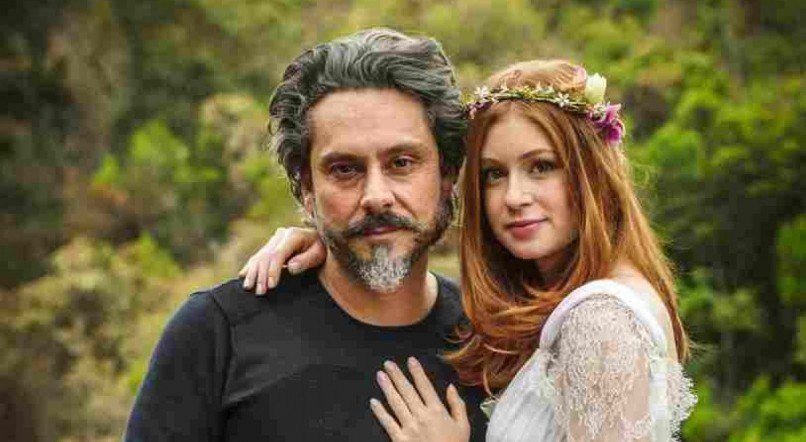 CASAL Armação separa personagens de Alexandre e Marina na trama
