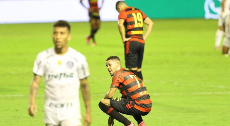 Na derrota contra o Palmeiras, o Sport fez um p&eacute;ssimo primeiro tempo