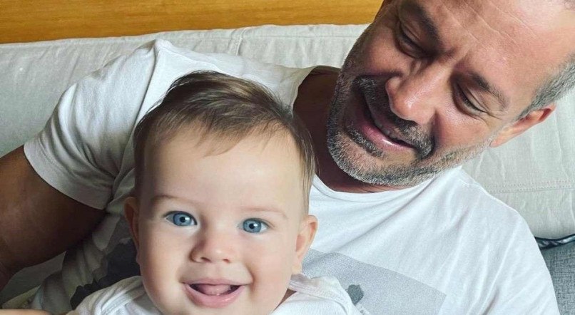 Filho do ator Malvino Salvador e da lutadora Kyra Gracie, Rayan tem seis meses de vida