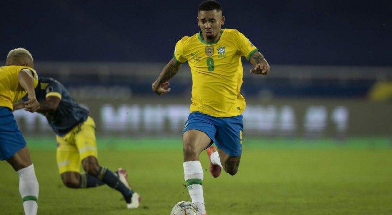 Gabriel Jesus foi um dos atacantes convocados por Tite para o amistoso do Brasil contra a Coreia do Sul