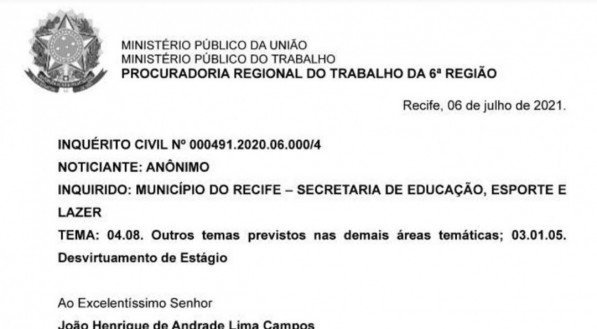 Recomendação Reprodução