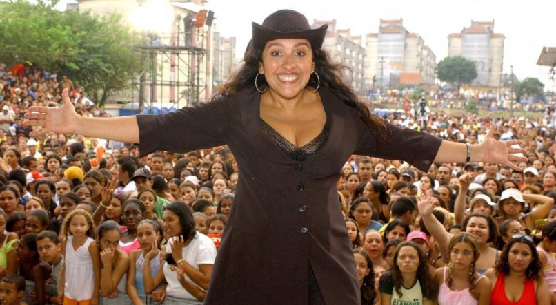 Regina Cas&eacute; apresentou o 'Central da Periferia' no ano de 2006