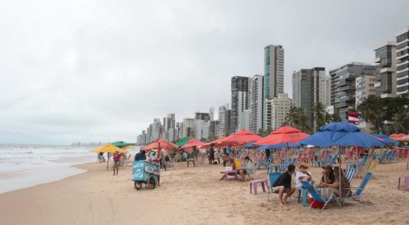 Praia de Boa Viagem, Zona Sul do Recife 