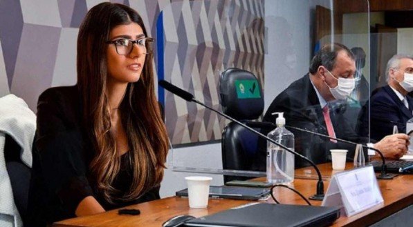Mia Khalifa responde Randolfe sobre CPI da Covid: 'Vocês estão em uma crise... Estou a caminho'