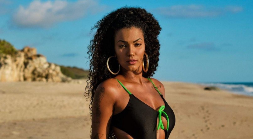 A psic&oacute;loga e influencer pernambucana Thuany Raquel est&aacute; no elenco de 'Brincando com Fogo Brasil'