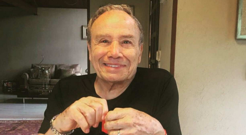 O ator St&ecirc;nio Garcia, 89 anos