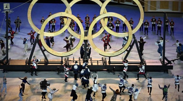 Evento de abertura dos Jogos Ol&iacute;mpicos de T&oacute;quio 2020