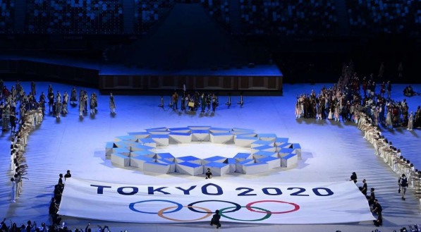 Cerim&ocirc;nia de abertura dos Jogos Ol&iacute;mpicos de T&oacute;quio 2020