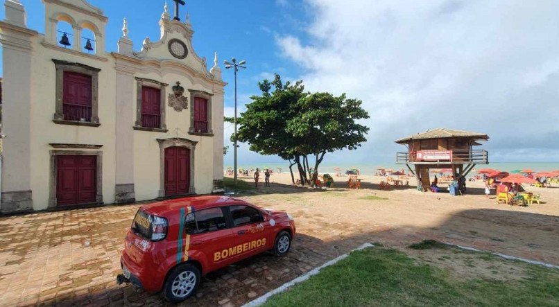 Igrejinha de Piedade, local com o maior n&uacute;mero de incidentes com tubar&atilde;o em Pernambuco
