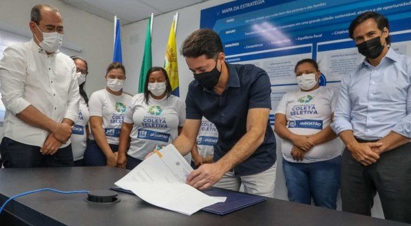 Unidade de reciclagem em Jaboatão terá investimento de R$ 70 milhões e deve gerar 150 empregos