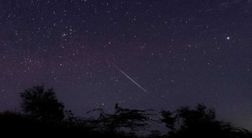 Os meteoros poder&atilde;o ser vistos em todas as regi&otilde;es do Brasil