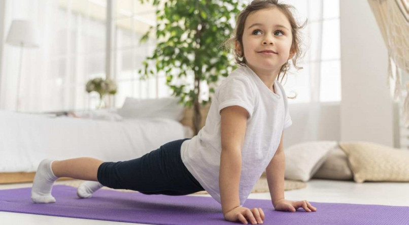 Crianças podem praticar yoga a partir dos 3 anos