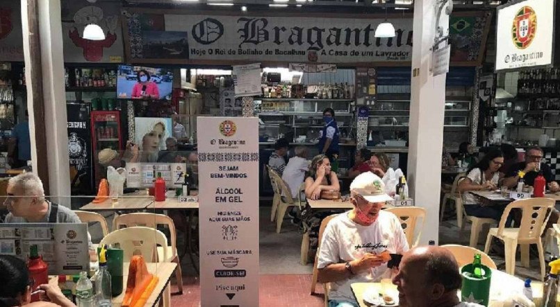 O restaurante O Bragantino