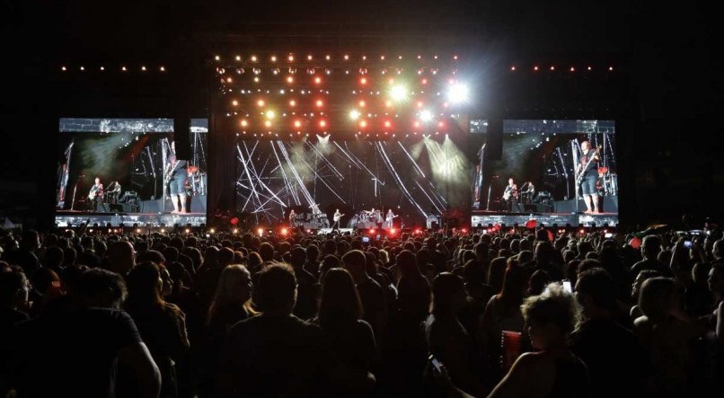 Show do Bon Jovi em Pernambuco antes da pandemia da covid-19