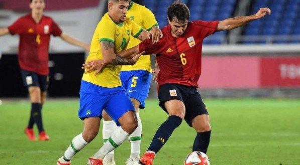 Final do Futebol Ol&iacute;mpico - Brasil x Espanha