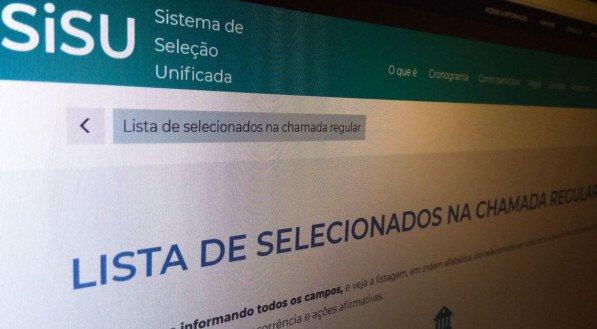 Resultado da seleção do Sisu para o 2º semestre sai nesta terça-feira