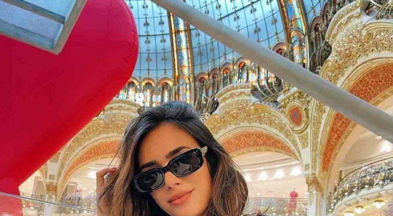 Bruna Biancardine desembarga em Paris