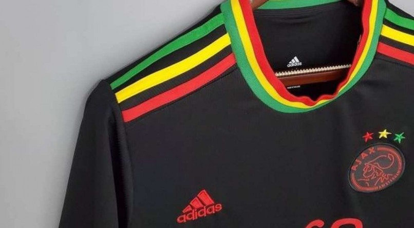 Camisa em homenagem &agrave; Bob Marley tem as cores do reggae.