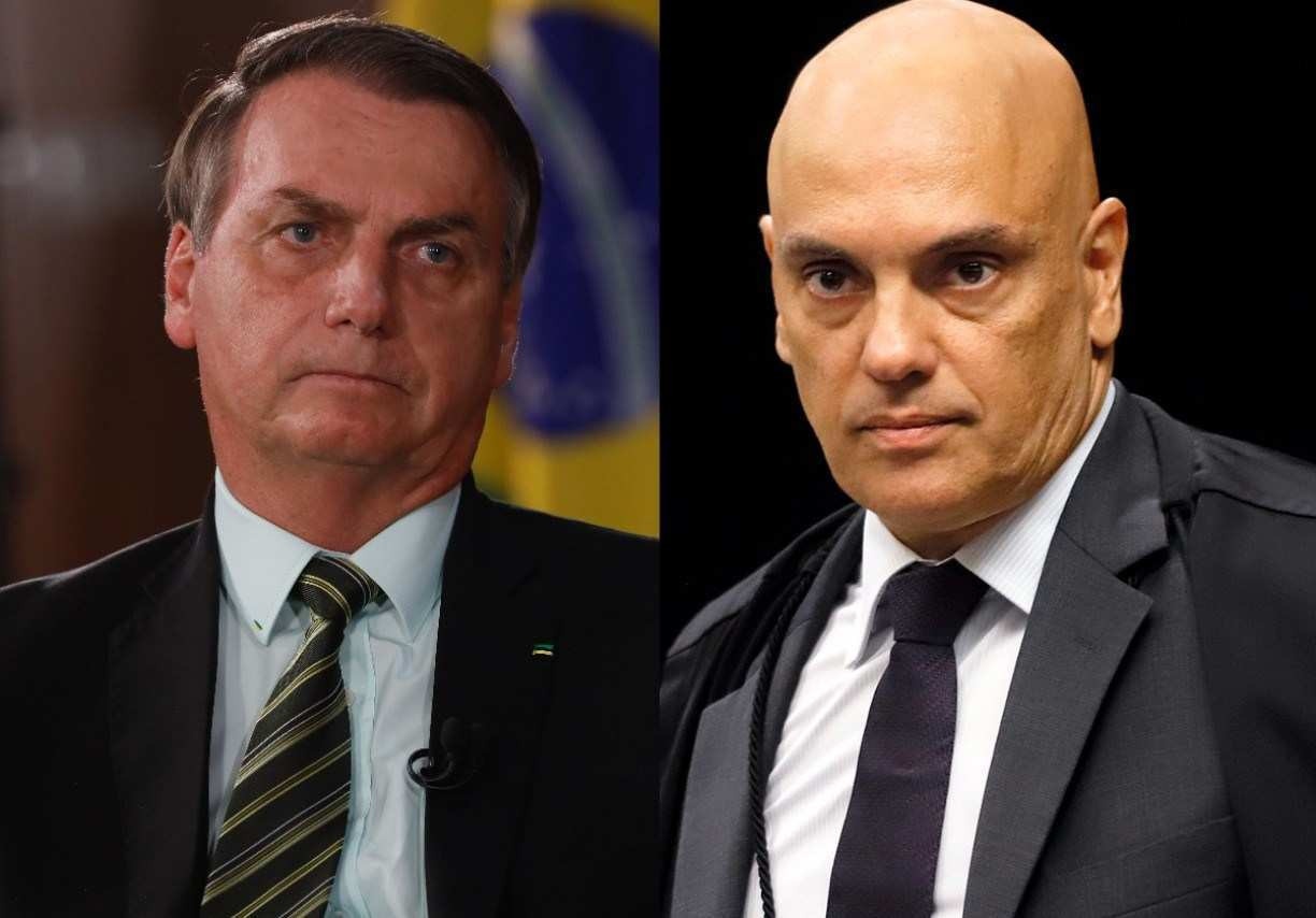 Bolsonaro insinua que Moraes, do STF, descumpriu acordo feito em setembro de 2021