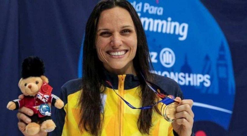 Nadadora pernambucana Maria Carolina Santiago j&aacute; ganhou duas medalhas em T&oacute;quio