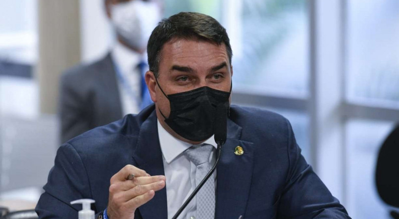 Senador Fl&aacute;vio Bolsonaro (Patriota-RJ)