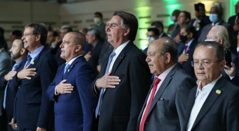 Bolsonaro durante evento da Assembleia de Deus no Par&aacute;