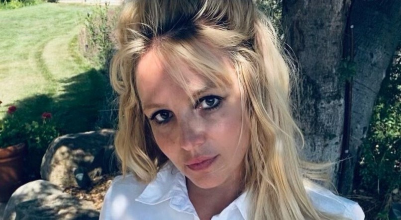 Britney Spears havia anunciado que estava gr&aacute;vida do companheiro Sam Asghari em abril
