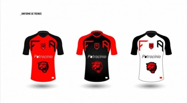 Os novos uniformes do Flamengo de Arcoverde