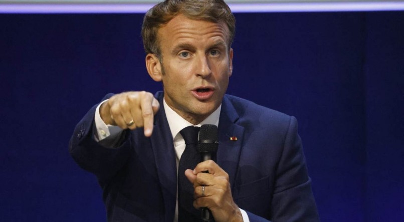 CENTRISTA.A três meses da eleição, o presidente Emmanuel Macron enfrenta crescimento de oposicionistas