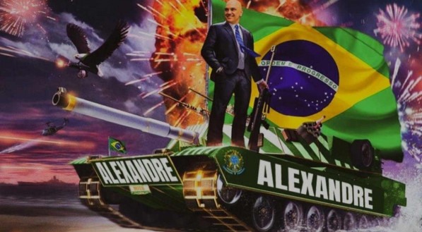 Memes apoiam Alexandre de Moraes