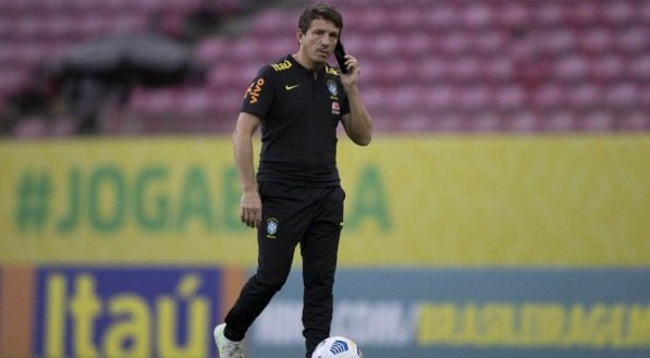 Juninho Paulista, coordenador t&eacute;cnico da sele&ccedil;&atilde;o brasileira