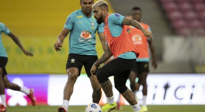 Gabigol, atacante do Brasil e do Flamengo