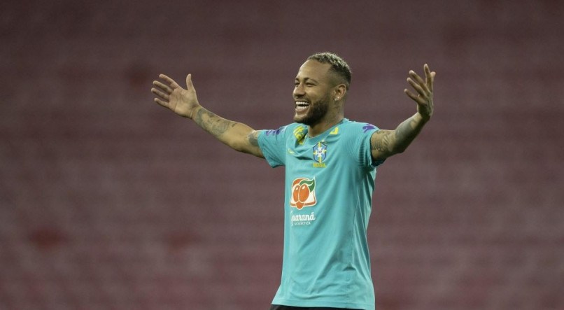 Neymar, atacante do Brasil e do PSG