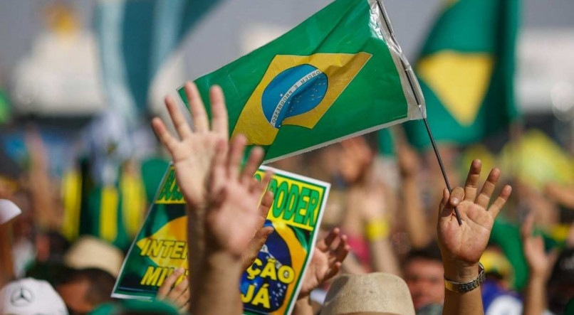 Ato a favor de Bolsonaro em Bras&iacute;lia, nesta ter&ccedil;a-feira (7)